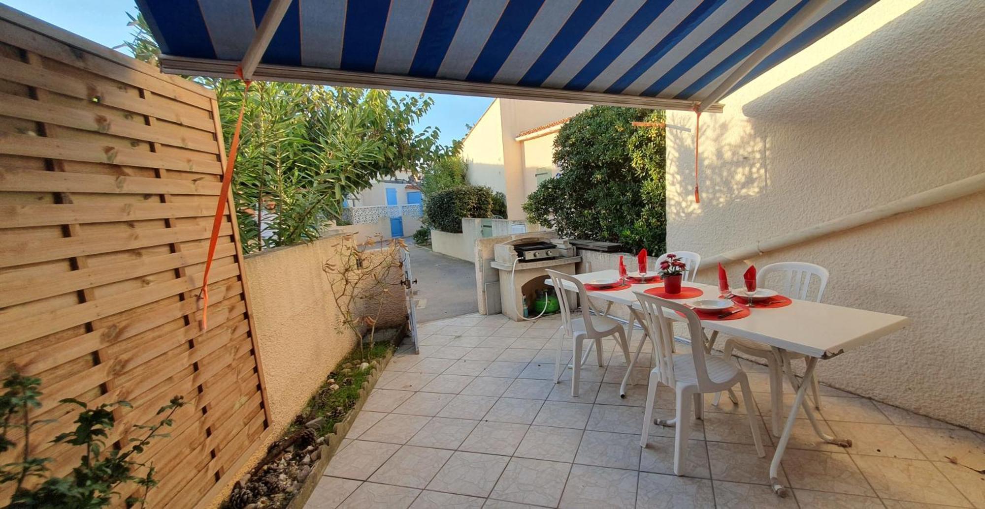 L'Azur - Maison Avec Terrasse Proche Plage เลอบาร์กาแรส ภายนอก รูปภาพ